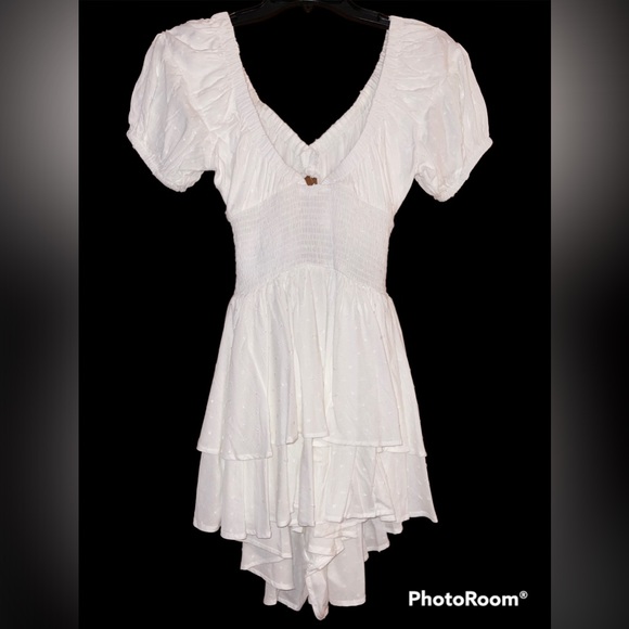 Princess Polly Perry Romper - White - Size 4 - NWT - Picture 5 of 6